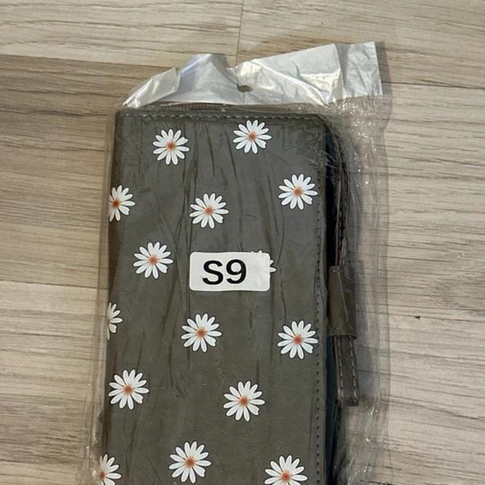 Floral Gray Phone Case for S9
